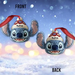 Ohana Friends Christmas Gift - Personalized Ohana Ornament – view 8