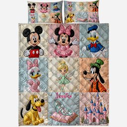 Friends - Personalized Mouse Quilt Set – view 2