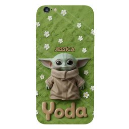 Cute Yoda - Personalized The Force Full Print Phone Case – view 8