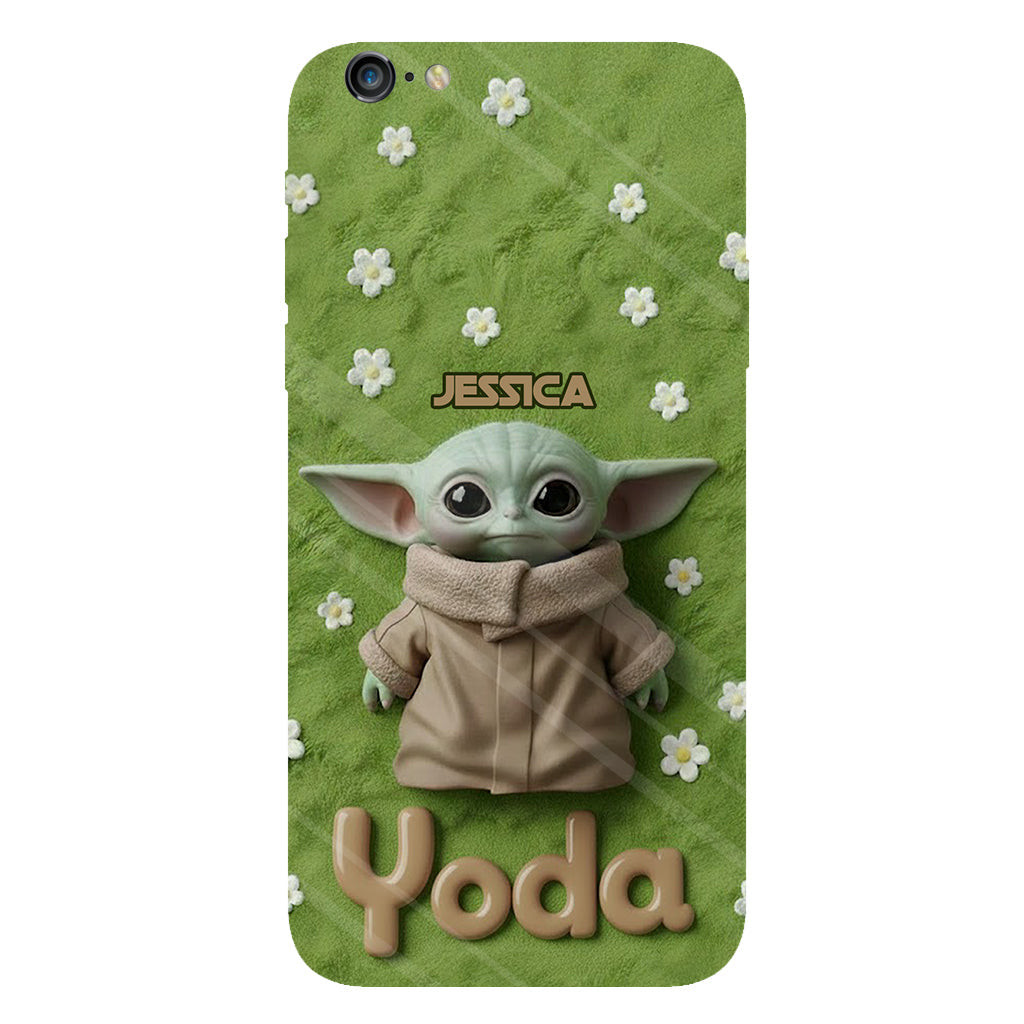 Cute Yoda - Personalized The Force Full Print Phone Case – view 8