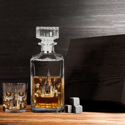 The Magical Castle - Personalized Mouse Whiskey Decanter Set – view 4