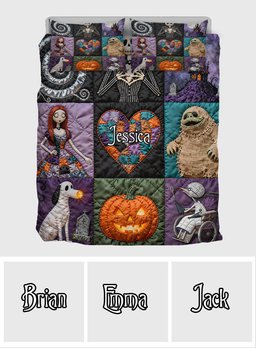 Dark Friends - Personalized Nightmare Quilt Set – view 6
