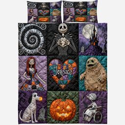 Dark Friends - Personalized Nightmare Quilt Set – view 2