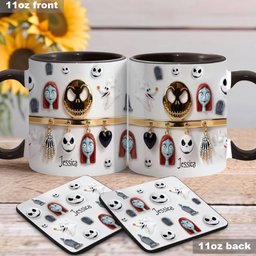 The Nightmare - Personalized Nightmare Accent Mug & Coaster – view 3