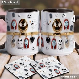 The Nightmare - Personalized Nightmare Accent Mug & Coaster – view 4