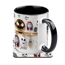 The Nightmare - Personalized Nightmare Accent Mug & Coaster – view 5