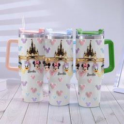Friends - Personalized Mouse Tumbler With Handle – view 2