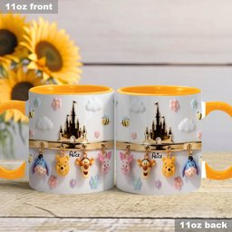 Friends - Personalized Mouse Accent Mug & Coaster – view 6