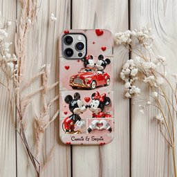 Happily Ever After - Personalized Mouse Full Print Phone Case – view 6