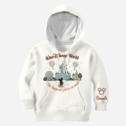 The Happiest Place - Personalized Mouse Hoodie and Leggings – view 8