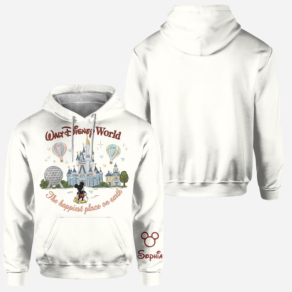 The Happiest Place - Personalized Mouse Hoodie and Leggings – view 2