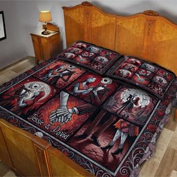 Perfect Gift For Couple - Personalized Nightmare Quilt Set – view 5