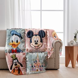 Magic Friends - Personalized Mouse Blanket – view 2