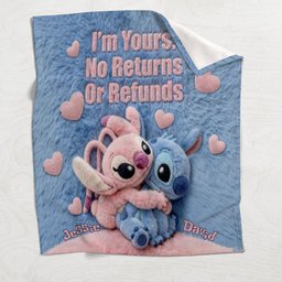 I'm Yours - Personalized Ohana Blanket – view 4
