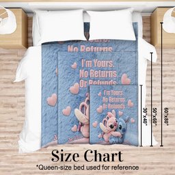 I'm Yours - Personalized Ohana Blanket – view 5