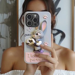 I Love You - Personalized Couple Full Print Phone Case – view 3