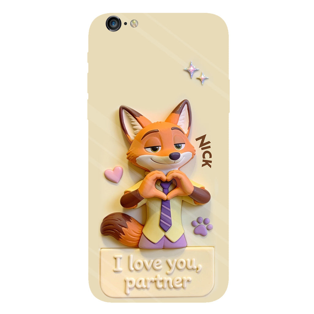 I Love You - Personalized Couple Full Print Phone Case – view 8
