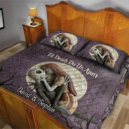 Nightmare Christmas Couple, We Got This - Personalized Nightmare Quilt Set – view 5