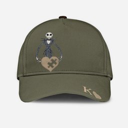 You're Missing Piece Matching Cap Nightmare Couple - Personalized Nightmare Classic Cap – view 3