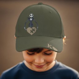 You're Missing Piece Matching Cap Nightmare Couple - Personalized Nightmare Classic Cap – view 7