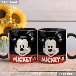 Big Ears Friend - Personalized Mouse Accent Mug & Coaster – view 6