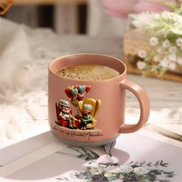 You Are My Greatest Adventure - Personalized Mouse Printed Pottery Mug – view 4