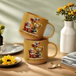 You Are My Greatest Adventure - Personalized Mouse Printed Pottery Mug – view 7