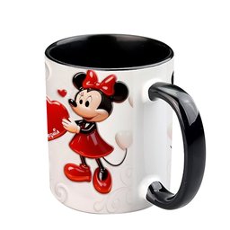 Magical Cartoon Mouse Couple, Matching Mug - Personalized Mouse Accent Mug – view 5