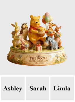 Sweet Bear & Friends 100th Anniversary - Personalized Mouse Custom Shaped Acrylic Plaque – view 7