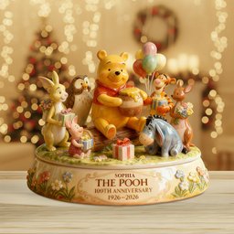 Sweet Bear & Friends 100th Anniversary - Personalized Mouse Custom Shaped Acrylic Plaque – view 3