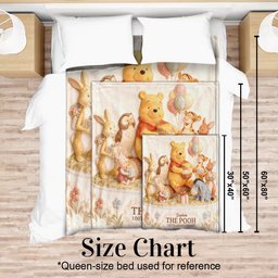 Honey Bear & Friends 100th Anniversary - Personalized Mouse Blanket – view 5