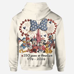 250 Years Of America - Personalized Mouse Hoodie and Leggings – view 6