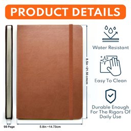 Magical Castle - Personalized Mouse Leather Journal – view 8