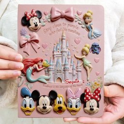 Magical Castle - Personalized Mouse Leather Journal – view 4