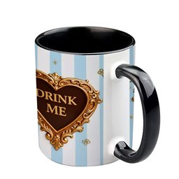 Wonder Gorl, Drink Me Mug - Personalized Mouse Accent Mug – view 5