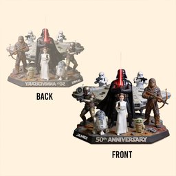 50th Anniversary The Force - Personalized The Force Custom Shaped Acrylic Plaque – view 4