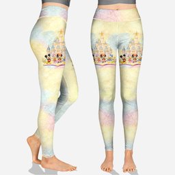Colorful Castle - Personalized Mouse Hoodie and Leggings – view 3