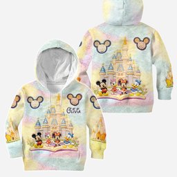 Colorful Castle - Personalized Mouse Hoodie and Leggings – view 7