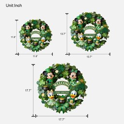 Lucky Friends - Personalized Mouse Custom Shaped Wood Sign – view 5