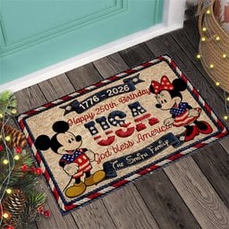 250th Birthday - Personalized Mouse Doormat – view 4