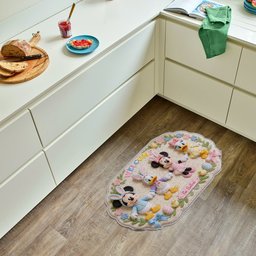 Easter Magic Friends - Personalized Mouse Non-Slip Tufted Rug – view 4