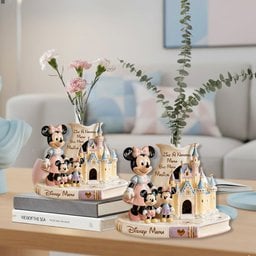 Magical Mom - Personalized Mouse Custom Shape Acrylic Flower Vase – view 3