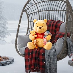 Mama Bear - Personalized Yellow Bear Premium Faux Fur Pillow – view 3