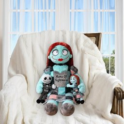 Mama Of Nightmares - Personalized Nightmare Premium Faux Fur Pillow – view 5