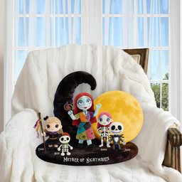 Mother of Nightmares - Personalized Nightmare Premium Faux Fur Pillow – view 5