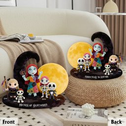 Mother of Nightmares - Personalized Nightmare Premium Faux Fur Pillow – view 6