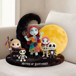 Mother of Nightmares - Personalized Nightmare Premium Faux Fur Pillow – view 2