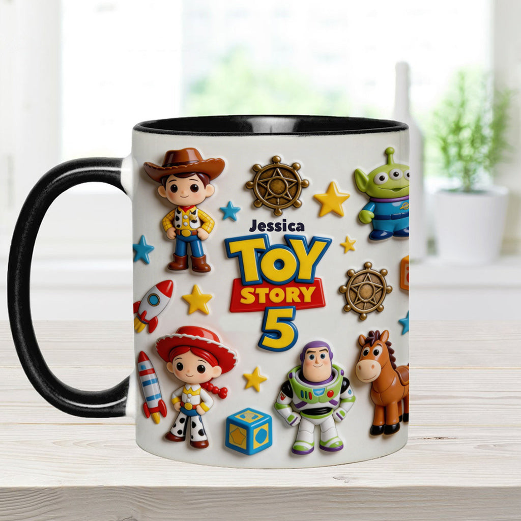 The Story Of Us - Personalized Movie For Kids Accent Mug – view 6