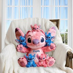 Ohana Means Family - Gift For Mom - Personalized Ohana Premium Faux Fur Pillow – view 5