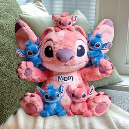 Ohana Means Family - Gift For Mom - Personalized Ohana Premium Faux Fur Pillow – view 7